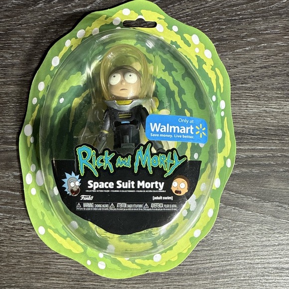 Funko Other - Funko: Rick And Morty - Space Suit Morty (Wal-Mart Exclusive) New
